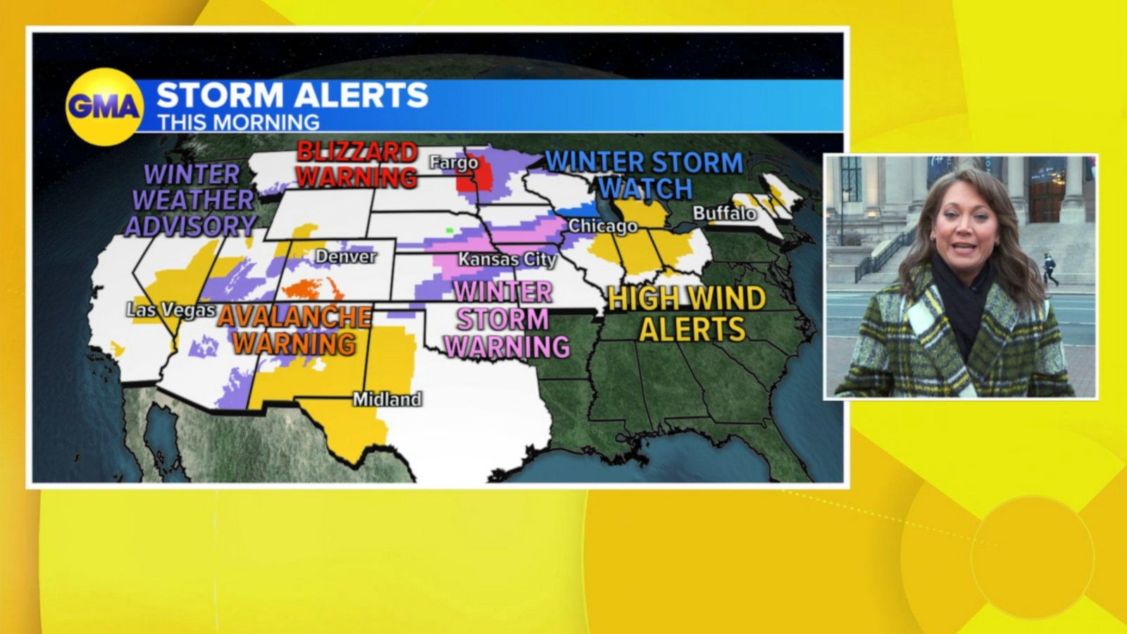 VIDEO: At least 25 states on alert for severe weather