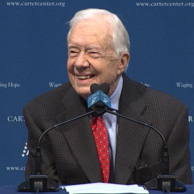 VIDEO: Jimmy Carter begins hospice care at home