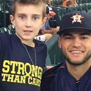 VIDEO: MLB star's tribute to a young fan leads to a life-saving donation