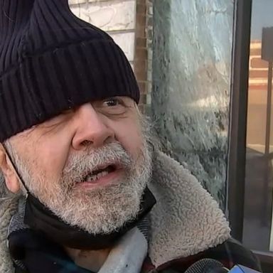 VIDEO: Homeless man sleeping at Chicago O'Hare International Airport gets his own home