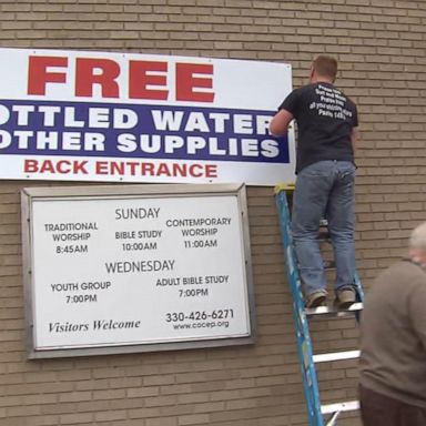 VIDEO: Medical clinic opens in Ohio town 2 weeks after trail derailment