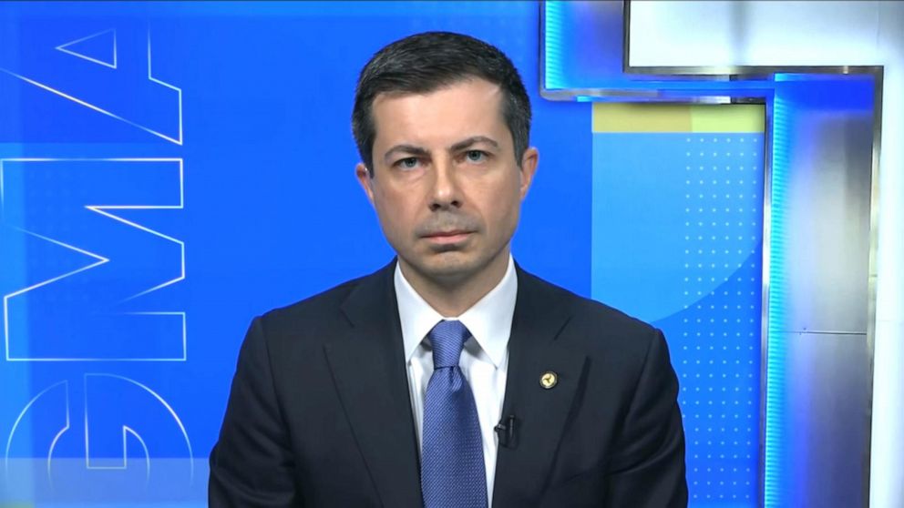 Buttigieg talks holding rail industry accountable after toxic train
