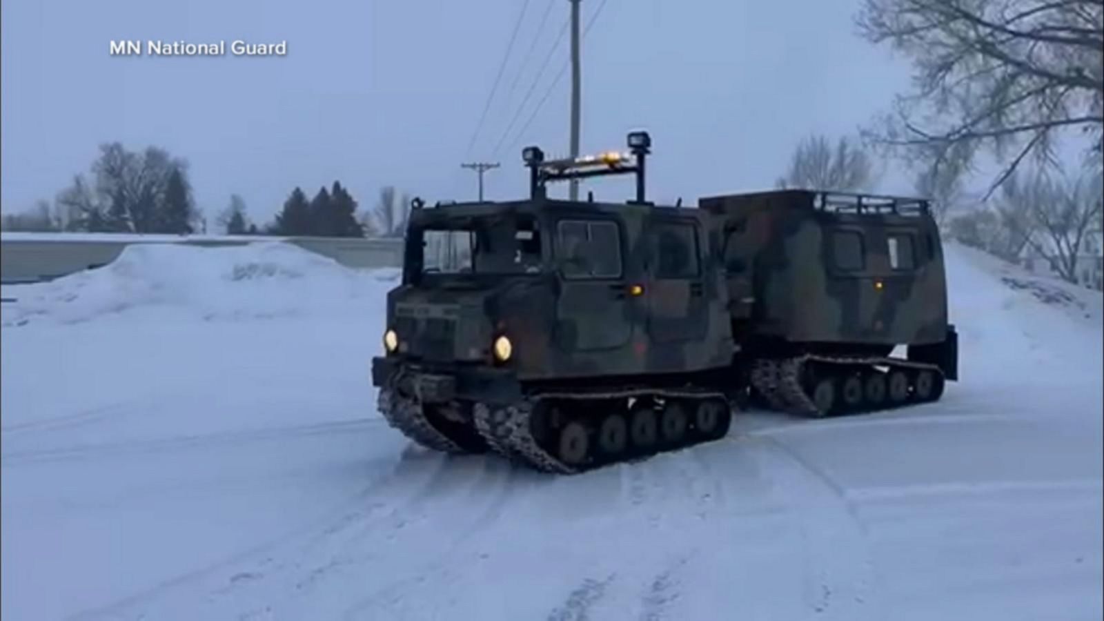 VIDEO: Minnesota activates National Guard ahead of blizzard