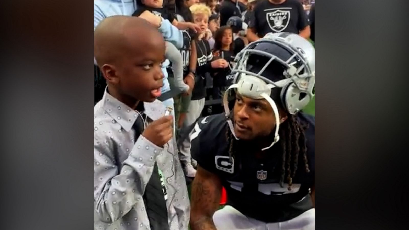 VIDEO: Meet the kid NFL sideline reporter wow’ing NFL players