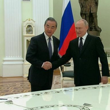 VIDEO: Chinese top official meets with Russian foreign minister