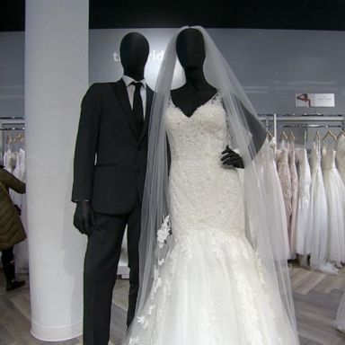 VIDEO: Wedding in a Week: Finding the perfect dress