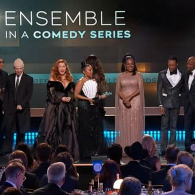 VIDEO: 'Abbott Elementary' won SAG’s best TV comedy ensemble