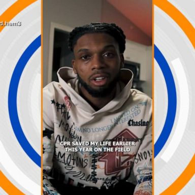 VIDEO: Buffalo Bills' Damar Hamlin launches CPR challenge with American Heart Association