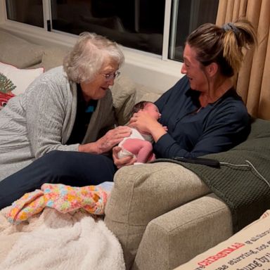 VIDEO: Woman has the purest reaction when she learns great-granddaughter is named after her