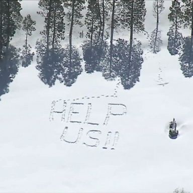 VIDEO: Residents stranded for days in California snow