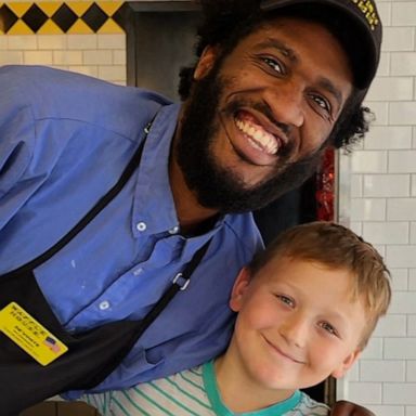 VIDEO: 8-year-old raises more than $100,000 for his favorite waiter 