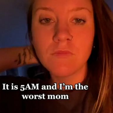 VIDEO: TikTok moms come together to support woman who dubbed herself 'worst mom'