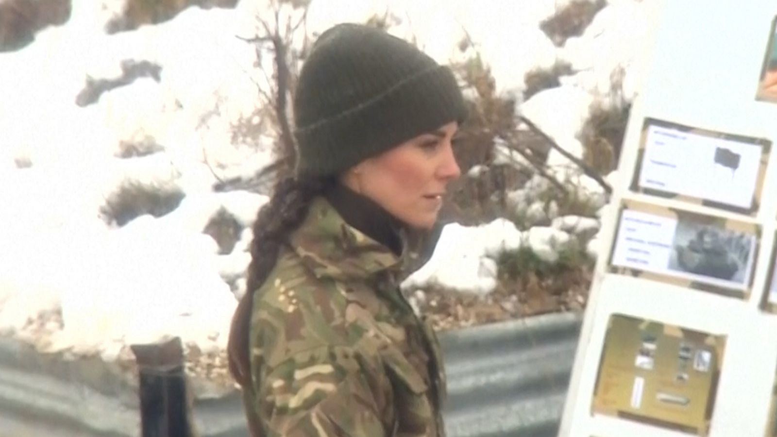 VIDEO: Princess Kate takes part in first aid training with 1st Battalion Irish Guards