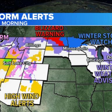 VIDEO: Cross-country storm bringing blast of snow from the Midwest to Northeast