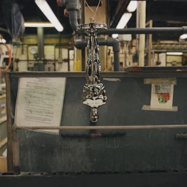 VIDEO: How the Oscar statuettes are made