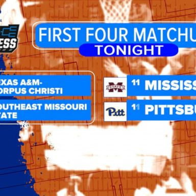 VIDEO: March Madness begins with 1st games