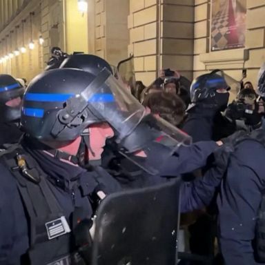 VIDEO: Violent protests over French president's push to raise retirement age