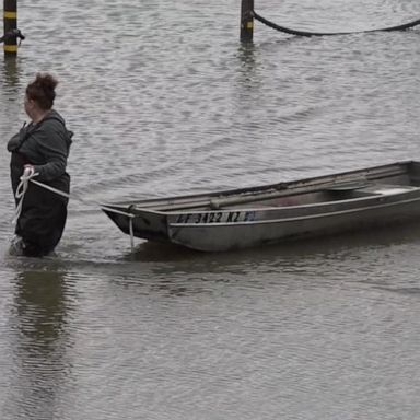 VIDEO: Flooding rains, fierce winds and more snow pound West Coast