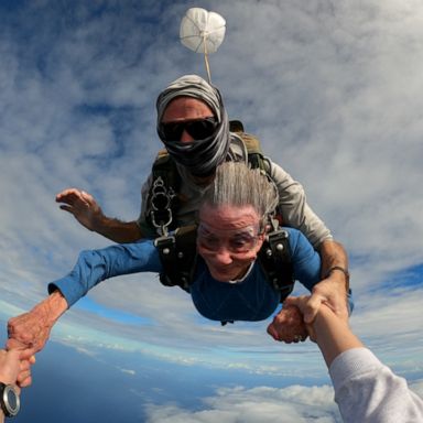 VIDEO: Watch this incredible video of 94-year-old going skydiving