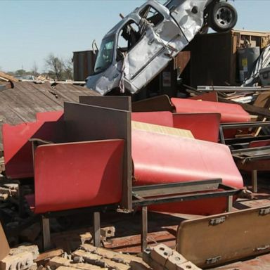 VIDEO: Deadly tornado leaves trail of destruction for nearly 60 miles