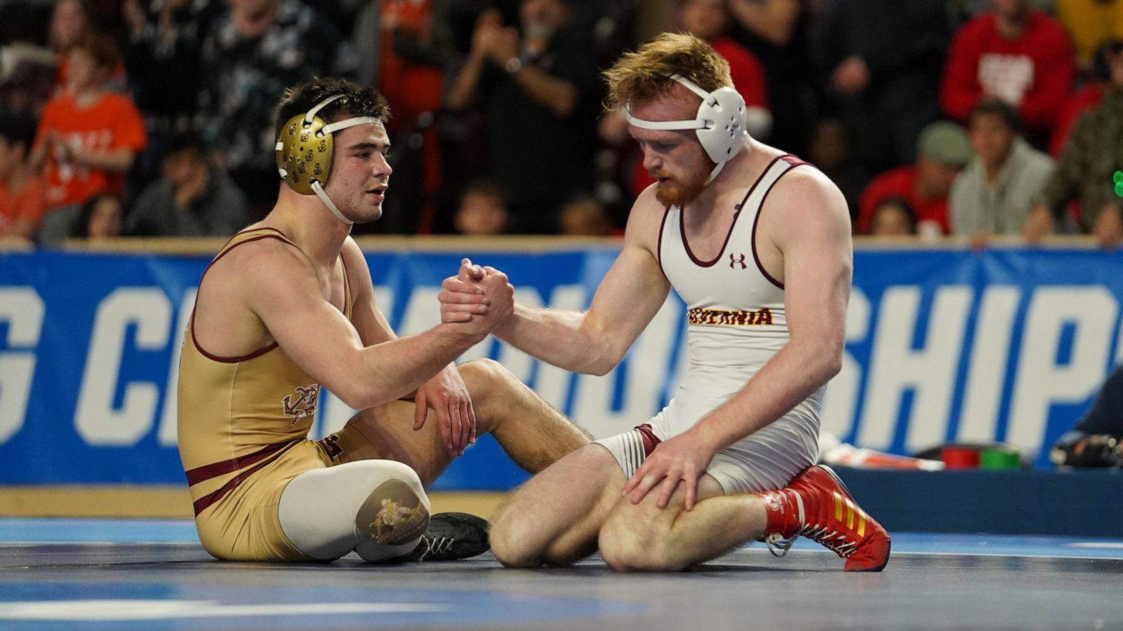 Brothers compete against each other in NCAA wrestling finals Flipboard