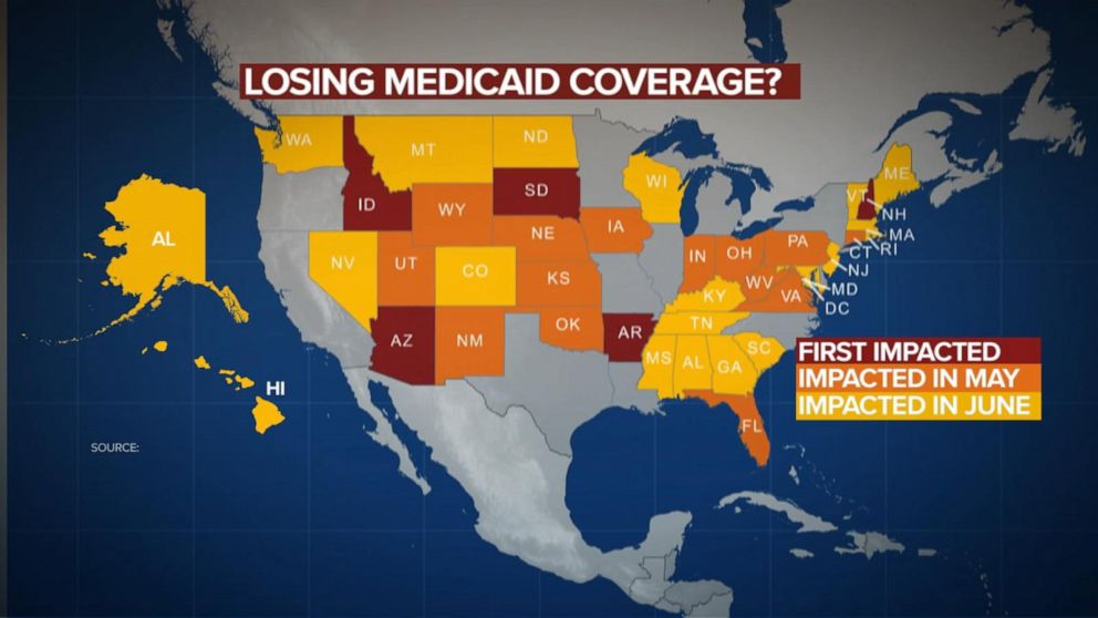 Video Millions at risk of losing Medicaid benefits after pandemic rule