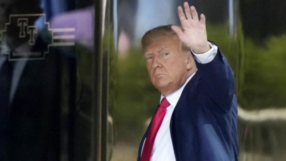 Trump set to head to courthouse for arraignment | GMA