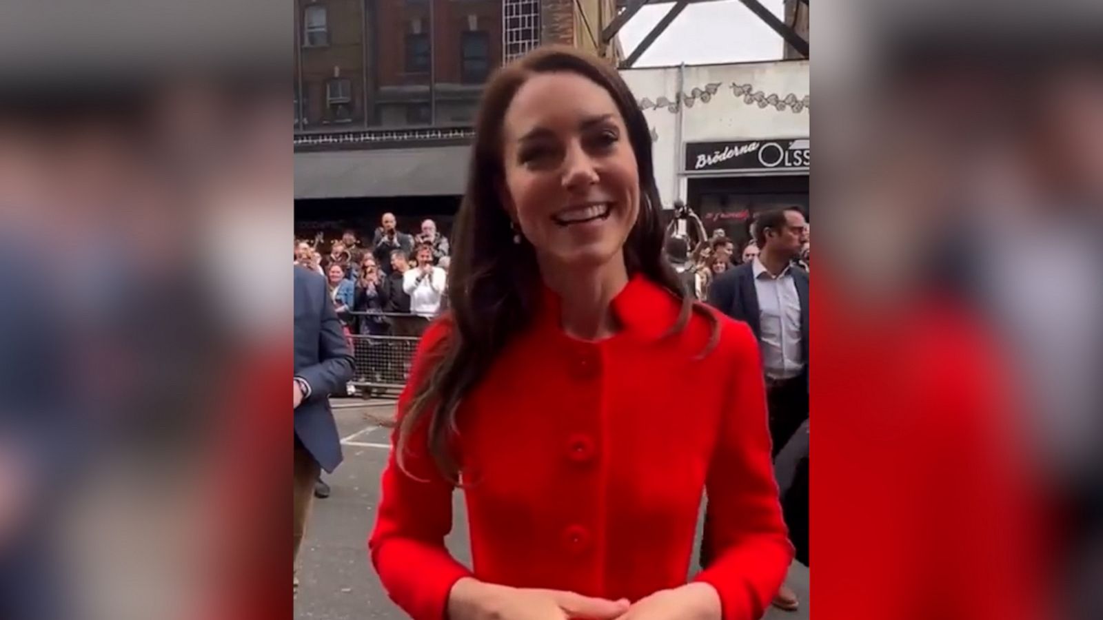 VIDEO: Princess Kate talks Prince Louis at the coronation