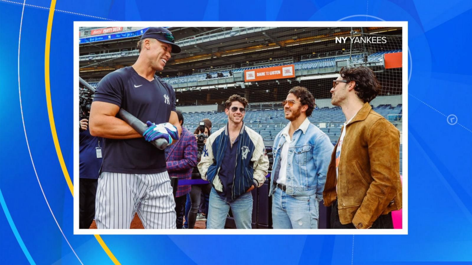 Jonas brothers august 12 and 13 2023 yankee stadium bronx ny tour