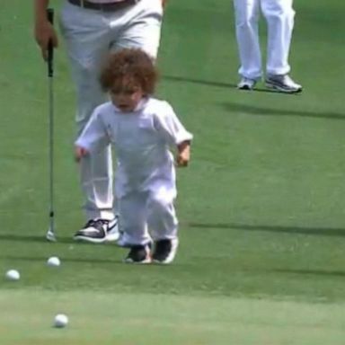 VIDEO: Family fun at the Masters