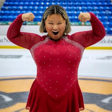 VIDEO: Figure skater goes viral for message on body inclusivity 