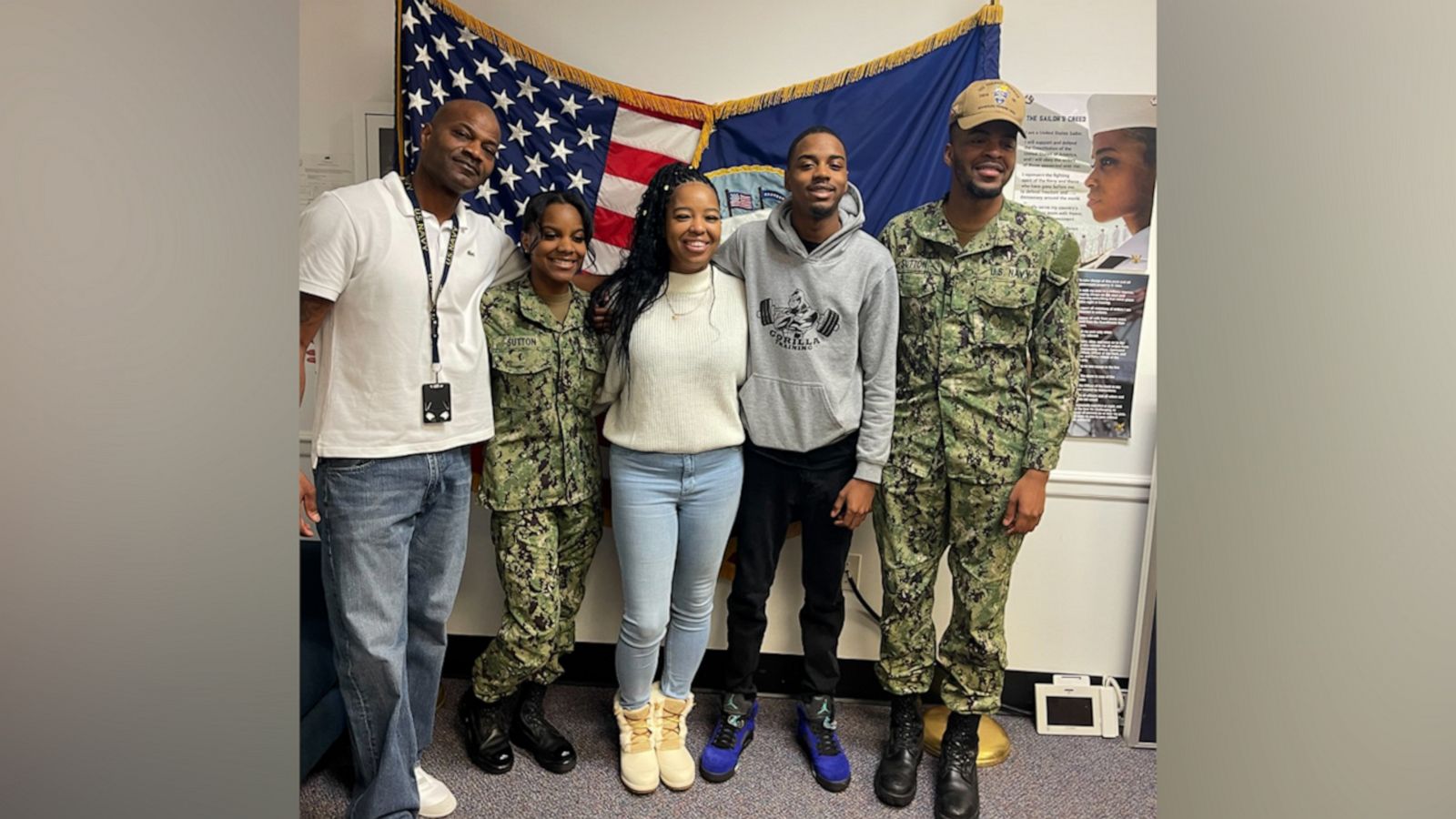 VIDEO: Virginia siblings make history as first Black triplets to serve in the Navy