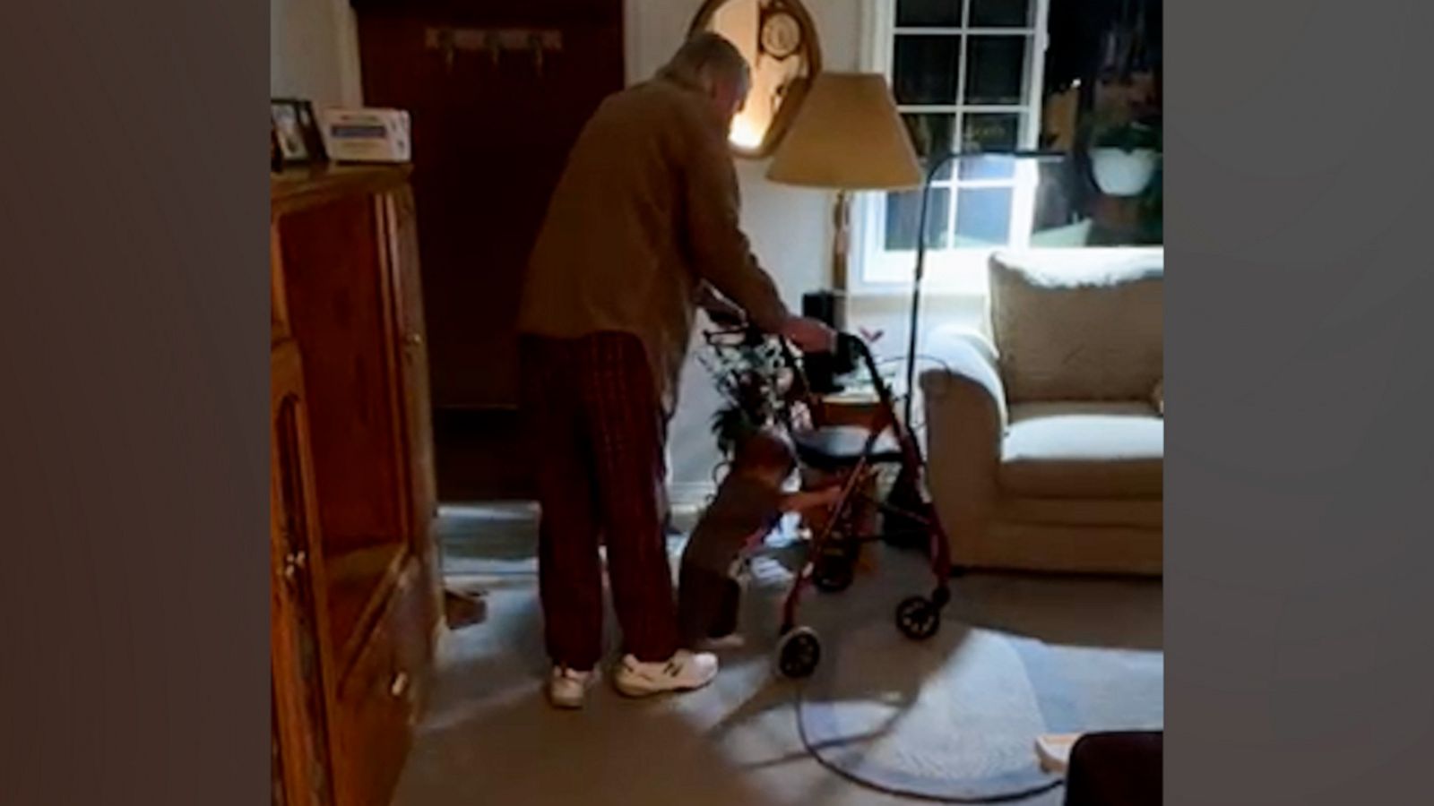 The Story Behind Viral Video Of Great-grandpa, His Walker And His Great ...