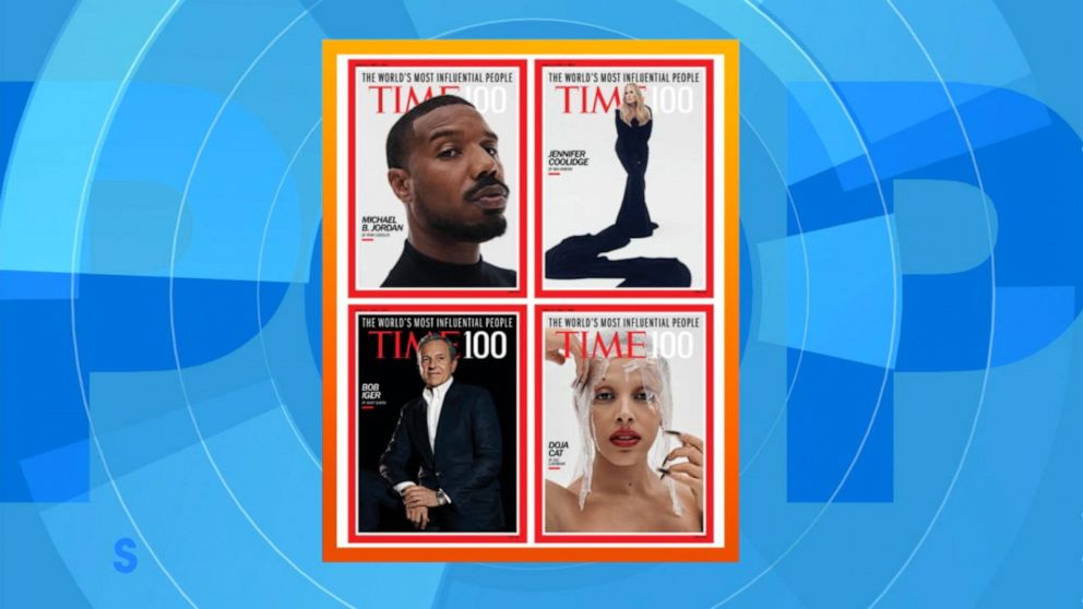 Time magazine reveal covers for annual Time 100 issue GMA