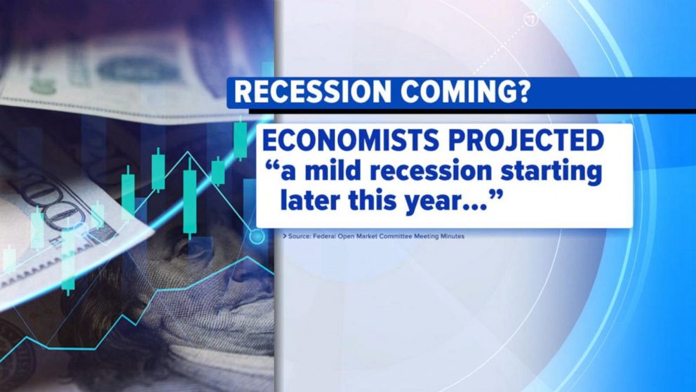 Video Fed Predicts Mild Recession Later This Year Abc News