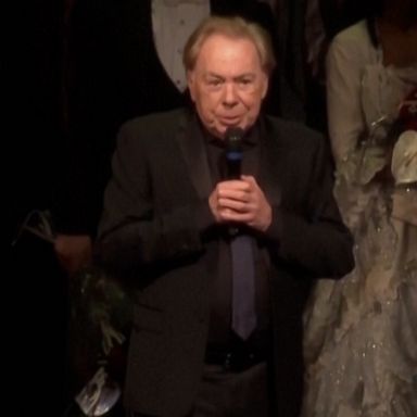 VIDEO: Andrew Lloyd Webber dedicates 'Phantom of the Opera' final performance to late son