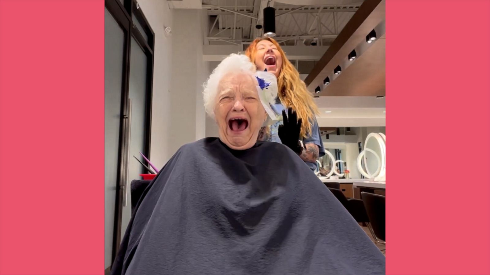 Watch Grandmas Hilarious Reaction To Granddaughter Dyeing Her Hair