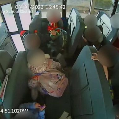 VIDEO: School bus driver faces child abuse charges after intentionally slamming on brakes