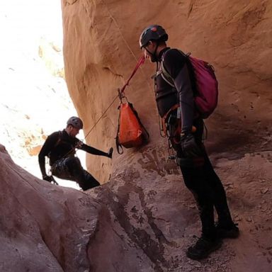 VIDEO: Stranded college student rescued from Utah canyon