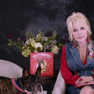 VIDEO: Dolly Parton talks about her new children’s book