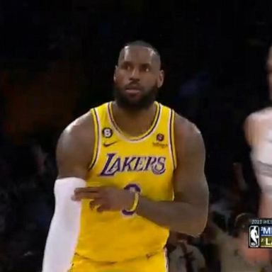 VIDEO: LeBron James makes historic 20-20 to lead Lakers over Grizzlies in overtime