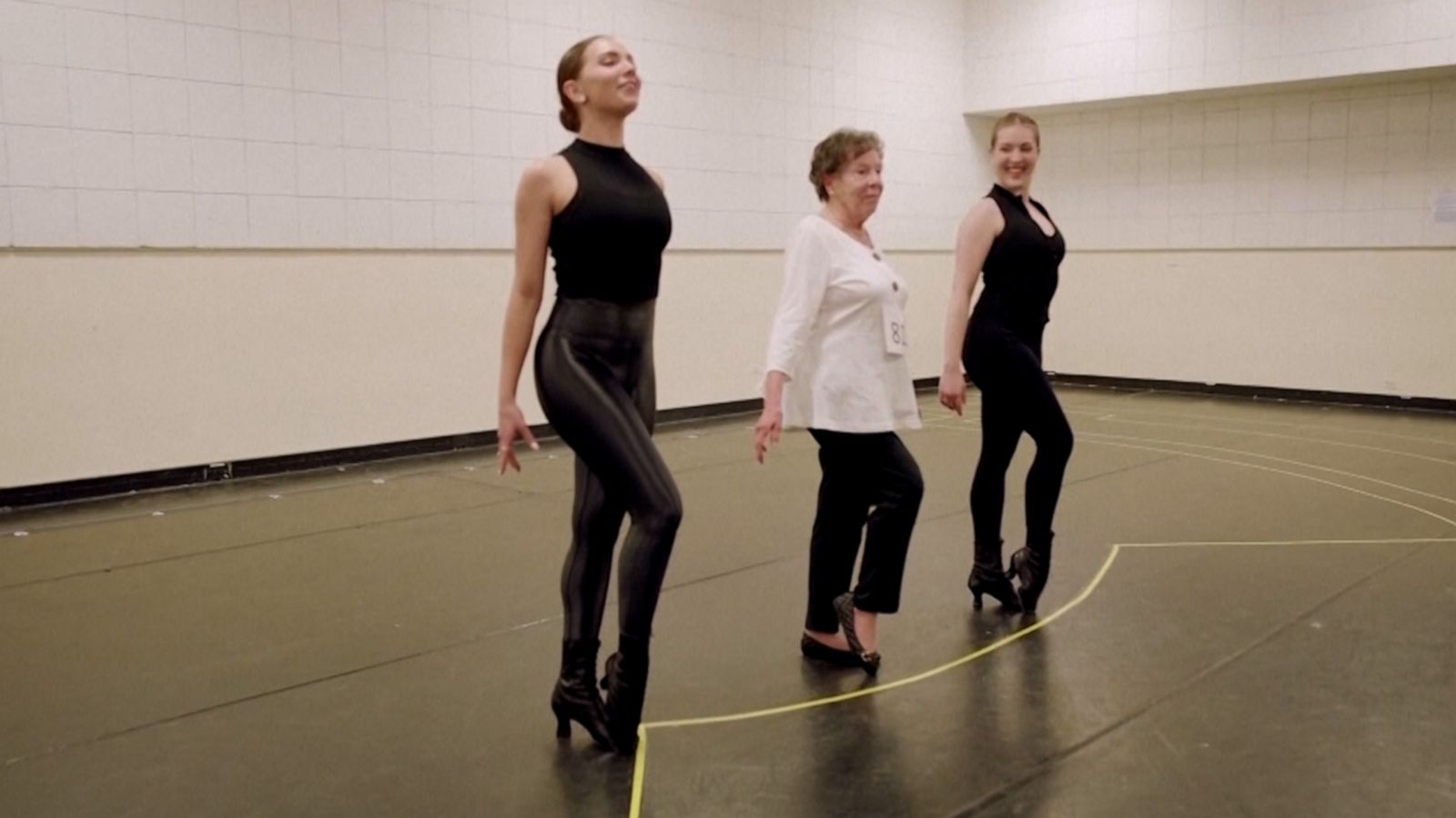 VIDEO: 92-year-old's dream of auditioning for the Rockettes comes true