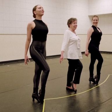 VIDEO: 92-year-old's dream of auditioning for the Rockettes comes true