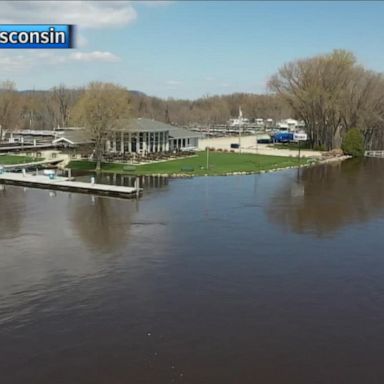 VIDEO: Major flooding along the Mississippi River