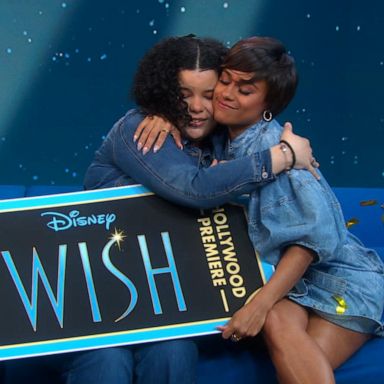 VIDEO: Ariana DeBose talks new movie 'Wish' and surprises superfan