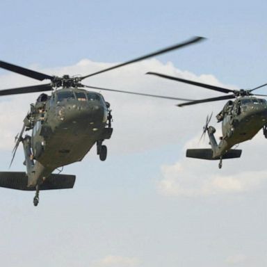 VIDEO: 3 dead after 2 Army helicopters crash