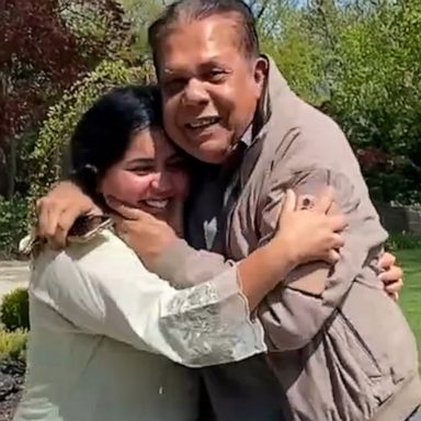 VIDEO: Immigrant dad has emotional reaction to daughter passing bar exam 