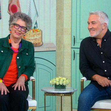 VIDEO: Prue Leith and Paul Hollywood talk new season of ‘The Great American Baking Show’