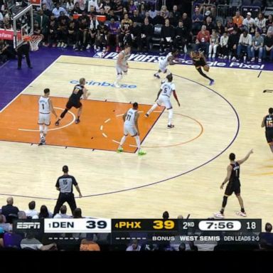 VIDEO: Phoenix Suns beat the Denver Nuggets in Game 3