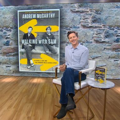 VIDEO: Andrew McCarthy talks about new book, 'Walking with Sam'